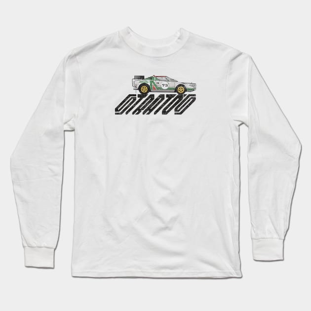 Stratos 73 Italia (Grunge) Long Sleeve T-Shirt by NeuLivery